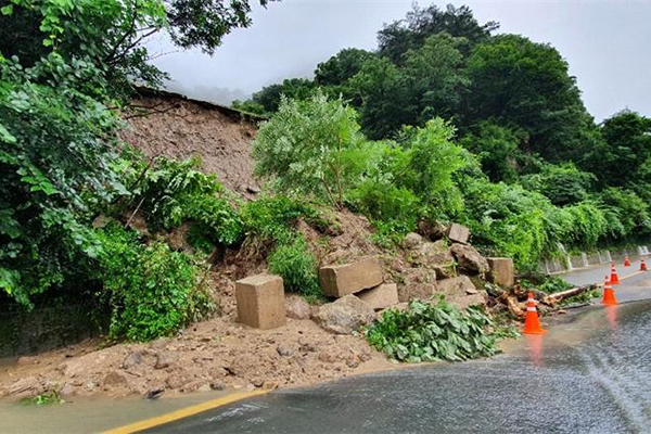 전북 8개 시·군 호우특보 해제, 도내 곳곳 비 피해 속출
