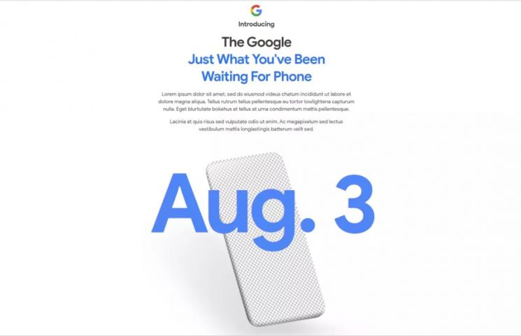 아이폰SE 대항마 뜬다…구글, 8월3일 '픽셀4a' 출시 예고