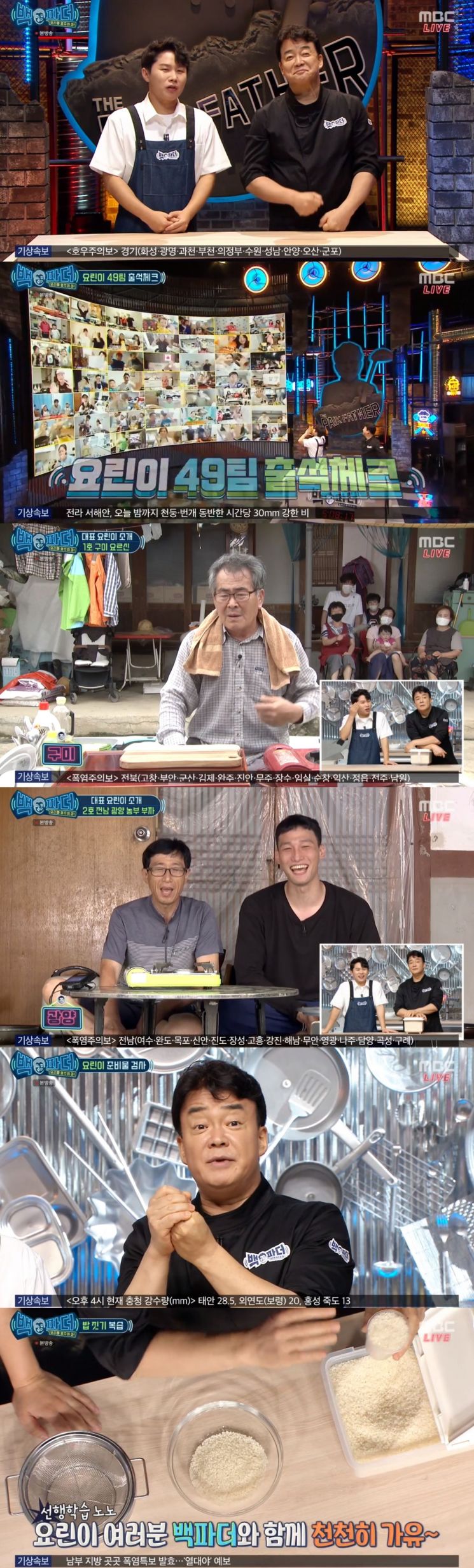 '백파더' 백종원, 쌀밥+양념김+옛날 소시지전 완성...다음주는 '참치'(종합)