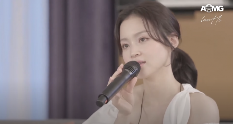 사진=이하이 유튜브 라이브 화면 캡처