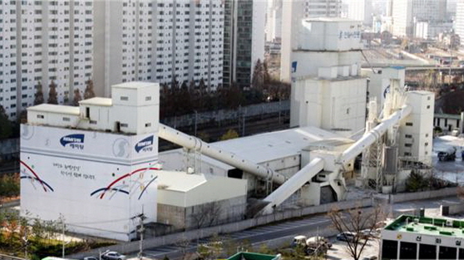 옛 한일시멘트 공장 부지