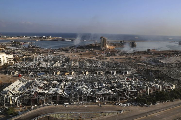 베이루트 폭발참사 사망자 100명 넘어...4000명 이상 부상(상보)