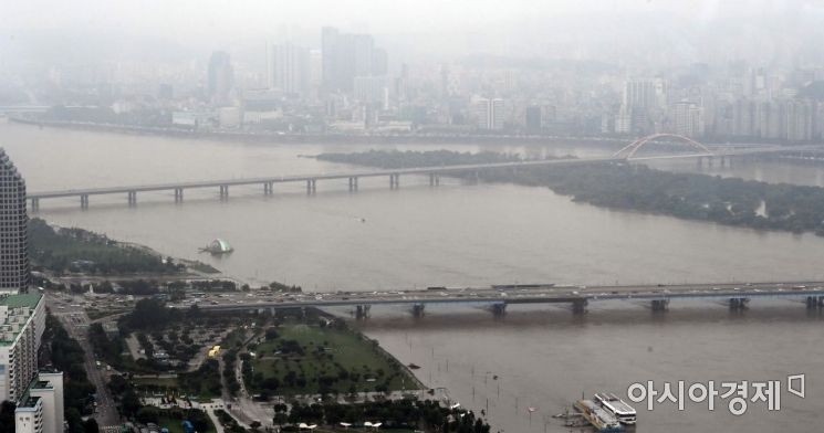 [포토] 서울, 성남 한강 하류지역 홍수주의보 해제