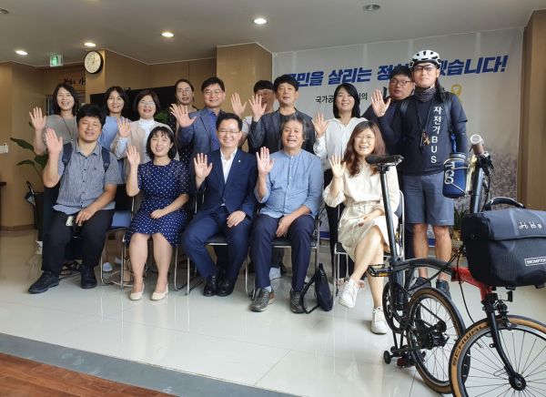 이용빈 의원 ‘생태도시 전환 위한 자전거 정책 간담회’ 개최