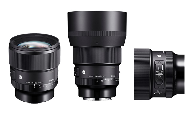 시그마, 630g ‘고화질 데일리 망원렌즈’ 85mm F1.4 DG DN | Art 공개