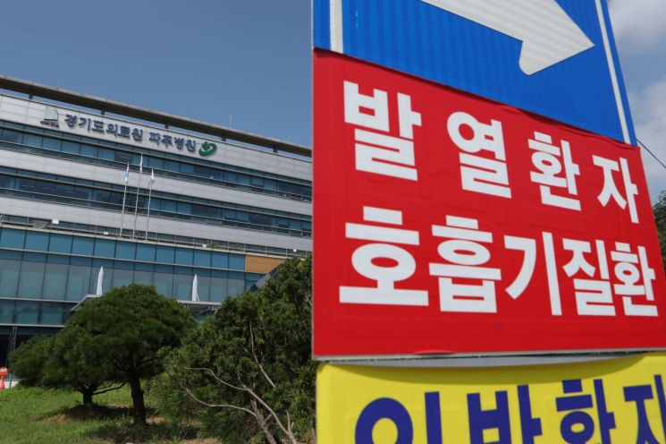 코로나19 확진판정을 받은 평택 환자가 치료받던 파주병원<이미지:연합뉴스>