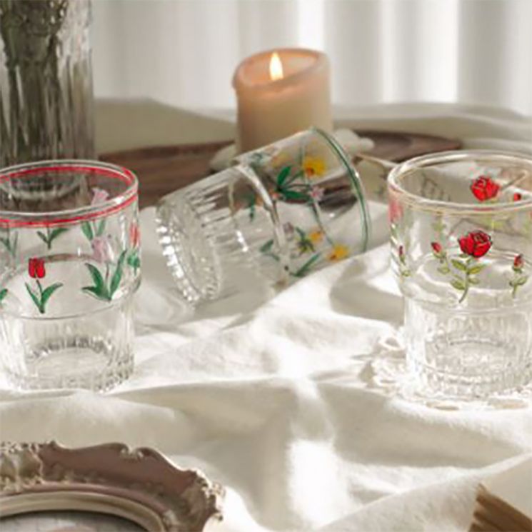 [드링킷] 레트로 유리잔으로 술자리를 더 힙하게