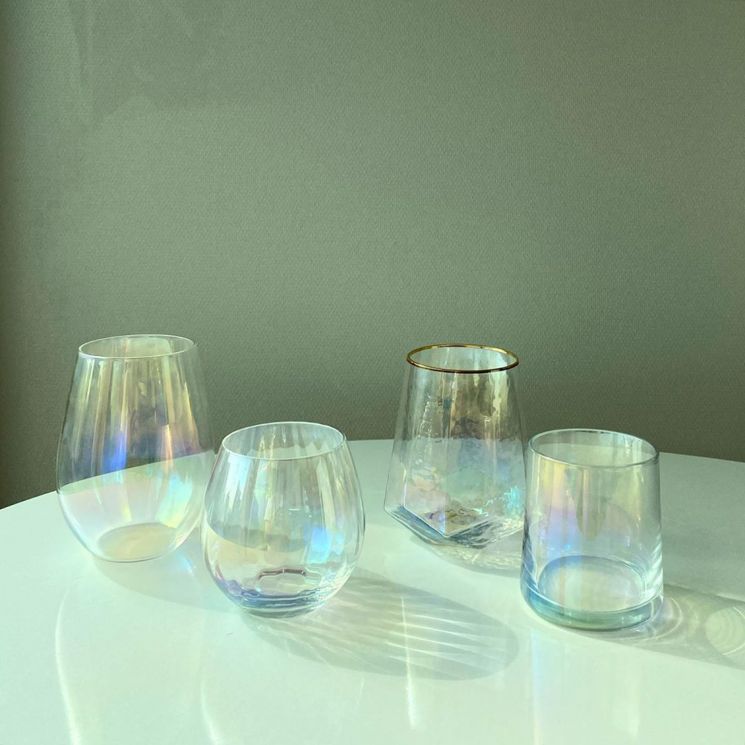 [드링킷] 레트로 유리잔으로 술자리를 더 힙하게