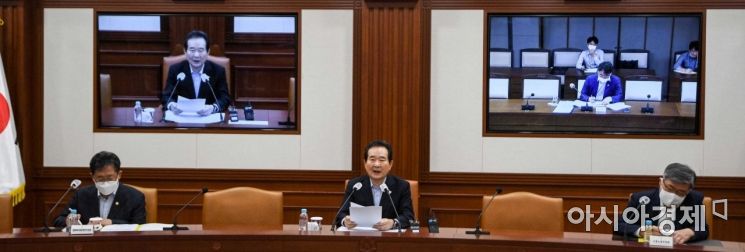 [포토]회의실도 사회적 거리두기