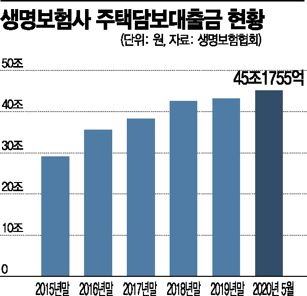 주택대출, 은행 막히자 2금융권 '노크'…생보사 주담대 '역대 최대'(종합)