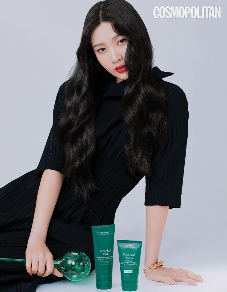 레드벨벳 조이의 헤어 케어 비결