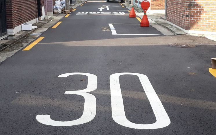 은평구 '안전속도 5030' 시행 대비 교통안전시설 정비