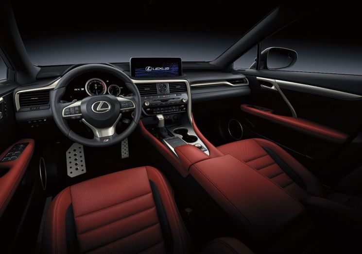 렉서스 RX 450h F SPORT 실내(사진=렉서스코리아)