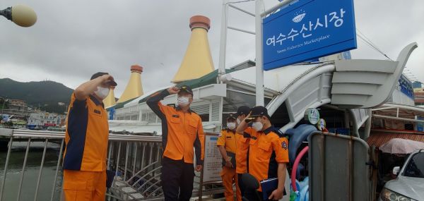 [포토] 전남소방, 태풍 피해복구 만전