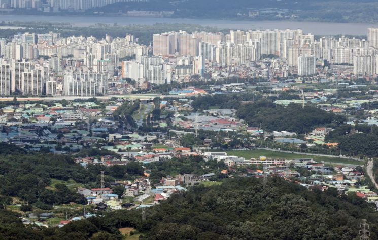 3기 신도시로 예정된 경기 하남시 교산지구 일대. [이미지출처=연합뉴스]