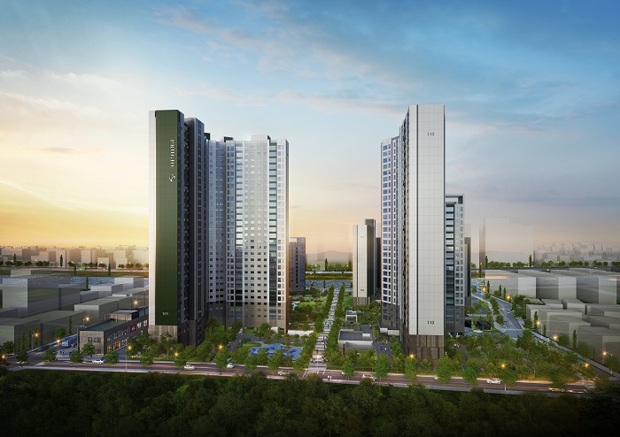 수성구 중동의 지도가 바뀐다...수성 푸르지오 리버센트 9월 11일 공개