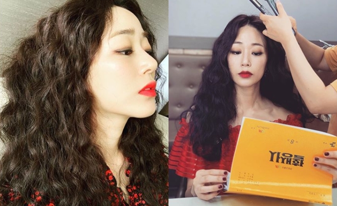 라면 면발처럼 탱글탱글! 탐스러운 파마