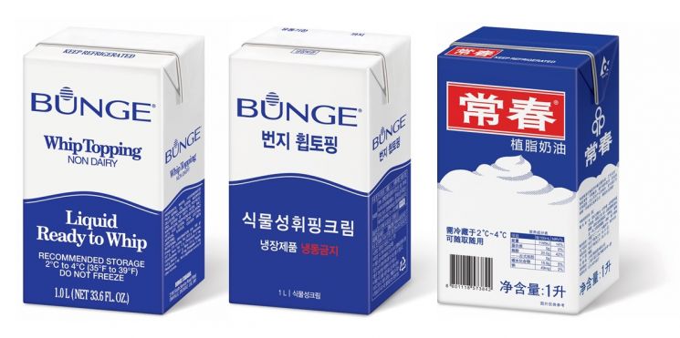롯데푸드 기술제휴 성공 '번지 휩토핑' 생산…디저트·커피 틈새 공략