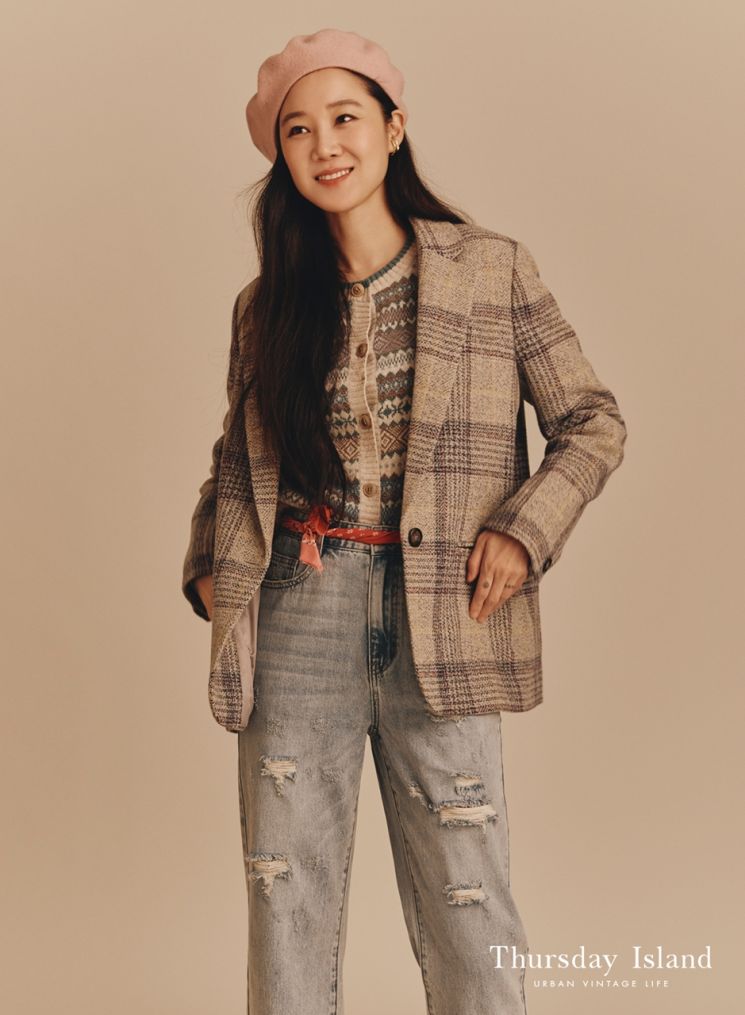공효진, 포근포근 로맨틱 가을 룩