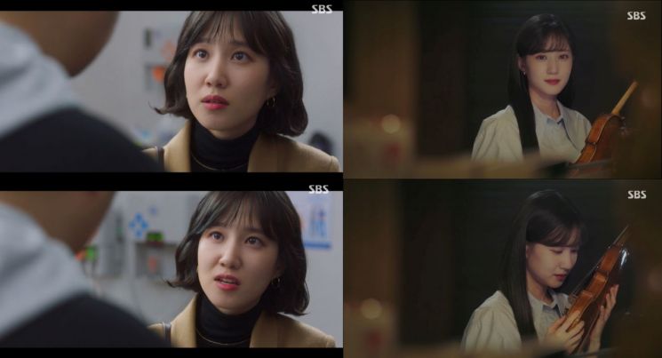 '스토브리그' 이세영, '브람스를 좋아하세요?' 채송아. 사진=각 방송 캡처