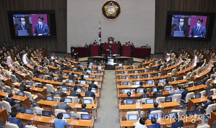 [포토] 답변하는 정세균 총리