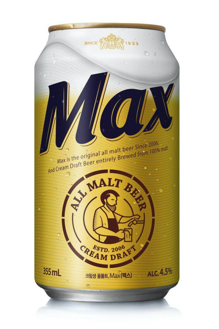 HiteJinro Revamps Packaging for Original All-Malt Beer 'Max'