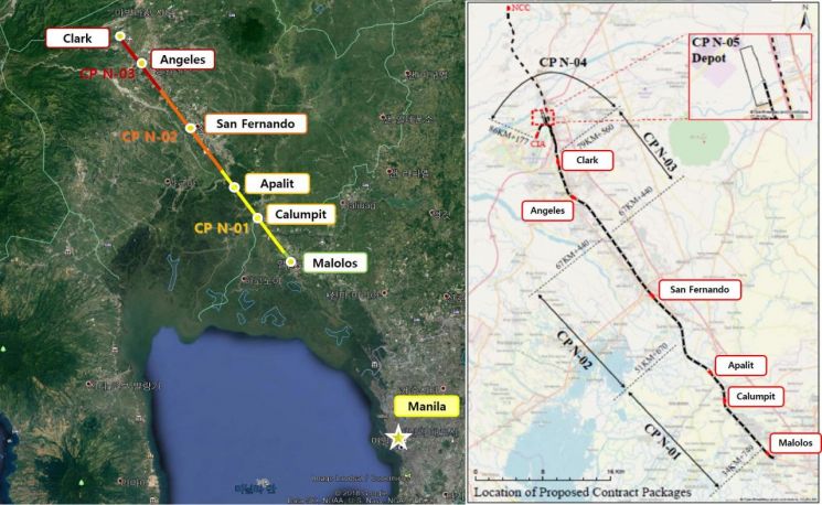 현대건설, 총 6700억 규모 '필리핀 남북철도 제1공구' 공사 수주