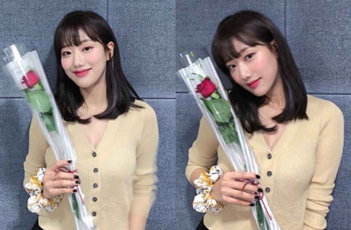 그룹 에이프릴 나은. 사진=나은 인스타그램