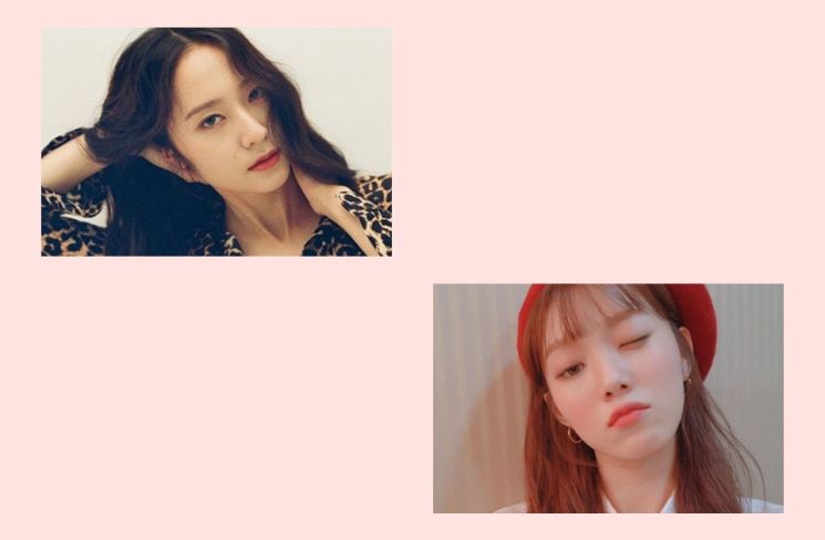 크리스탈, 이성경. 사진=크리스탈, 이성경 인스타그램