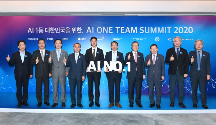 현대중공업그룹, KT 등과 함께 'AI 원팀 서밋 2020' 개최→
