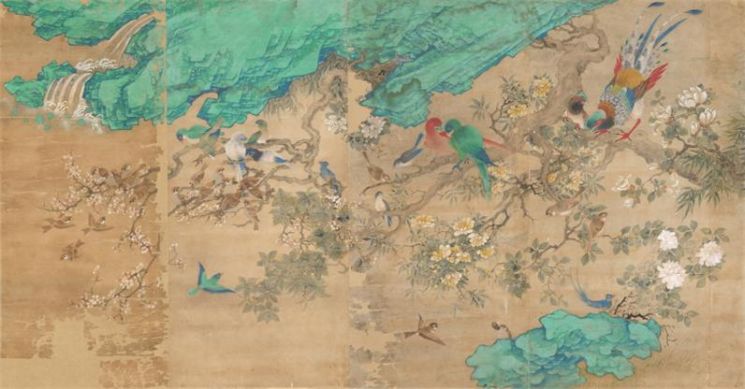 경복궁 교태전 부벽화
