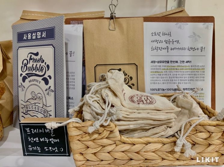 천연 비누 열매