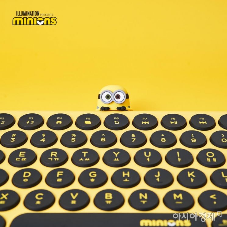 아이리버, 미니언즈 무선이어폰·키보드·마우스 출시