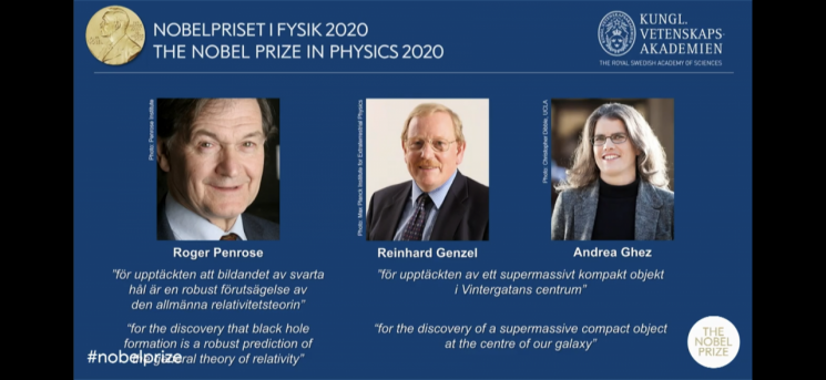 [속보] 노벨 물리학상에 로저 펜로즈 외 2인