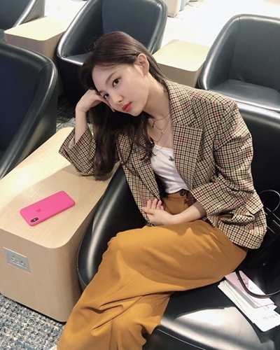 걸그룹 트와이스 멤버 나연. 사진=트와이스 인스타그램