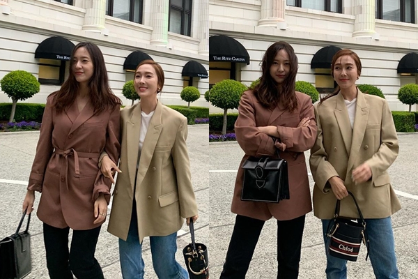 가수 제시카, 크리스탈. 사진=크리스탈 인스타그램