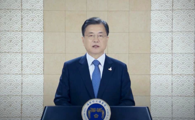 [종합]"아들 편지 답변이 이거냐" 文 '종전선언'에 野 "끝없는 집착"