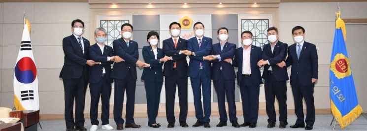 광주시·전남도의회 후반기 의장단 ‘첫 회동’