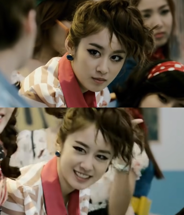 2011년 티아라 복고열풍. 사진=티아라 'Roly-Poly' 뮤비 캡처.