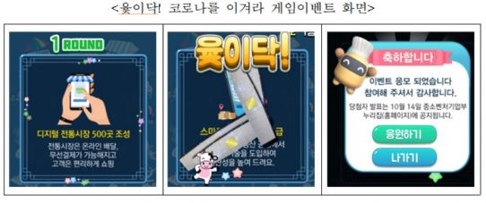 '힘내라 소상공인' 이벤트 9만명 접속