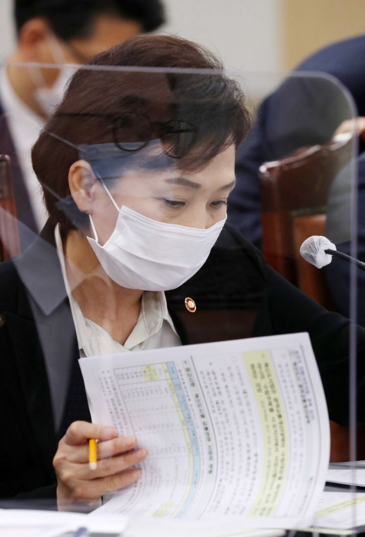 [2020국감] 김현미 "중개사 없는 거래시스템 검토하고 있지 않다"