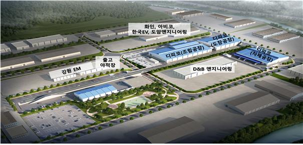 강원 횡성 우천산단 조감도.(사진제공=산업통상자원부)