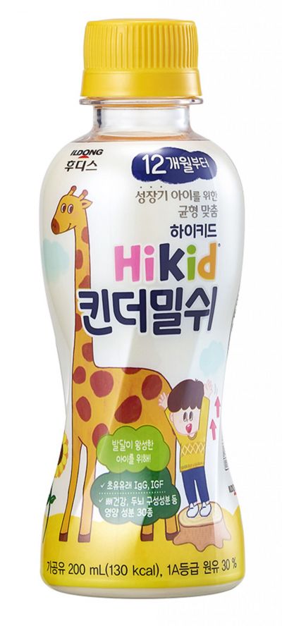 일동후디스, 영양 균형 맞춤 우유 ‘하이키드 킨더밀쉬’ 출시