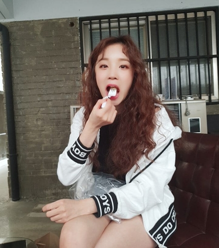 그룹 (여자)아이들 멤버 우기. 사진=(여자)아이들 인스타그램