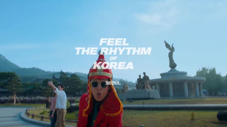 한국관광공사가 제작한 관광 콘텐츠 '필 더 리듬 오브 코리아(Feel the Rhythm of Korea)' 서울편./사진=한국관광공사 유튜브