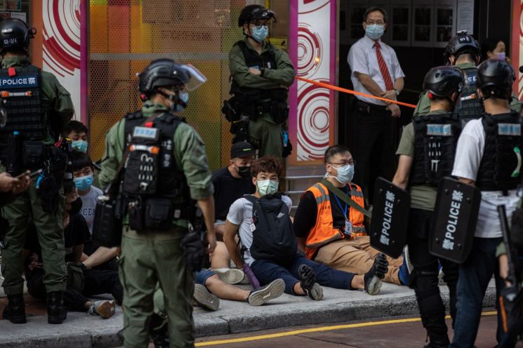 美, 홍콩 민주활동가 4명 망명 거절