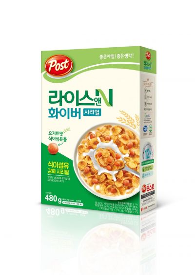 동서식품, 영양 콘셉트 시리얼 ‘포스트 라이스앤 화이버’ 출시