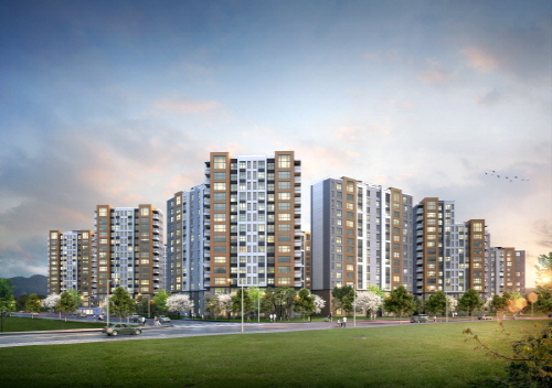 규제 피한 미군 10년 임대아파트 ‘우미 험프리스포레 평택역’ 첫 선