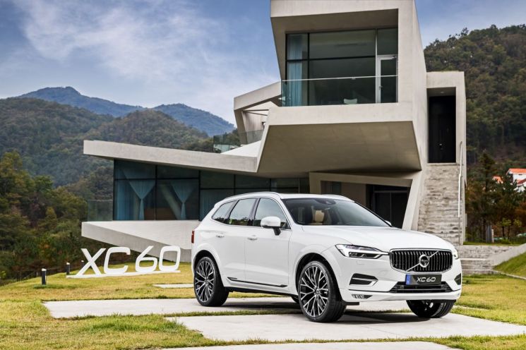 볼보 XC60, 중고차 잔존가치율 수입 중대형 SUV 1위