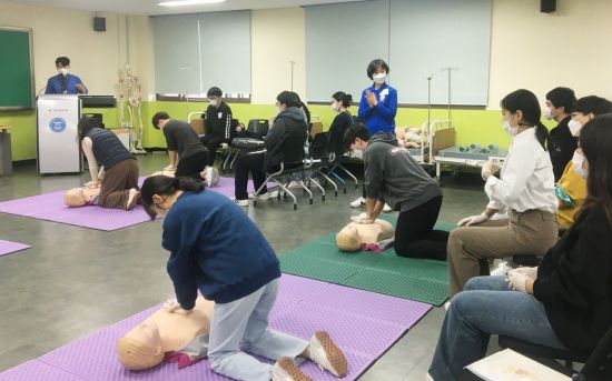 동신대 간호학과 ‘한국형 기본소생술 교육 과정’ 운영